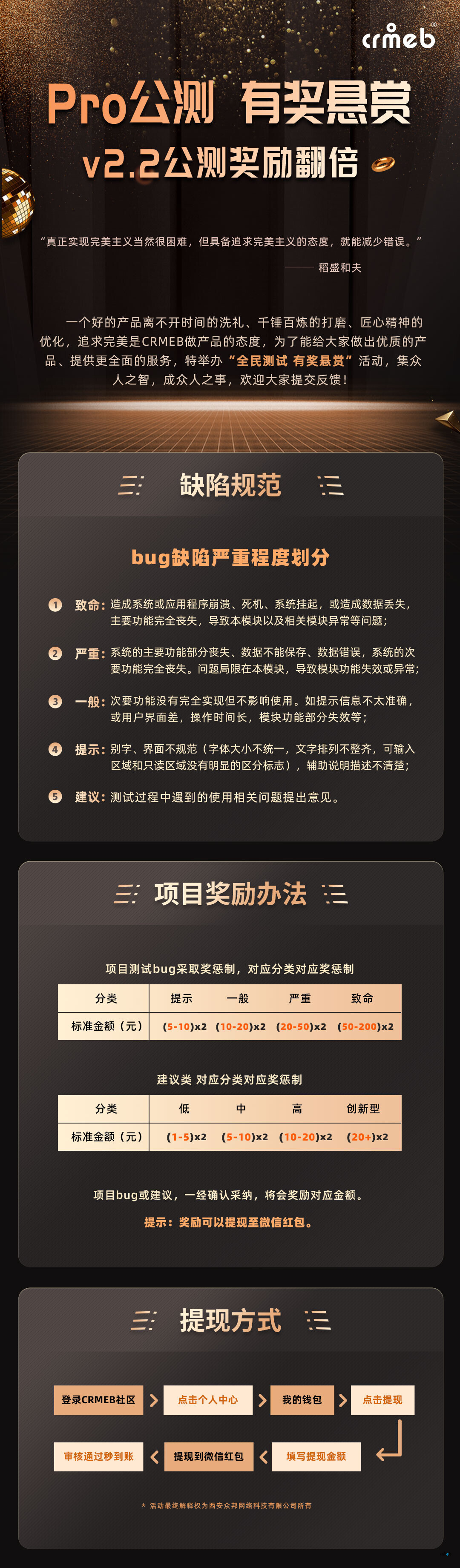 CRMEB Pro v2.2【公测版】正式开启 万元红包奖励 进行中…