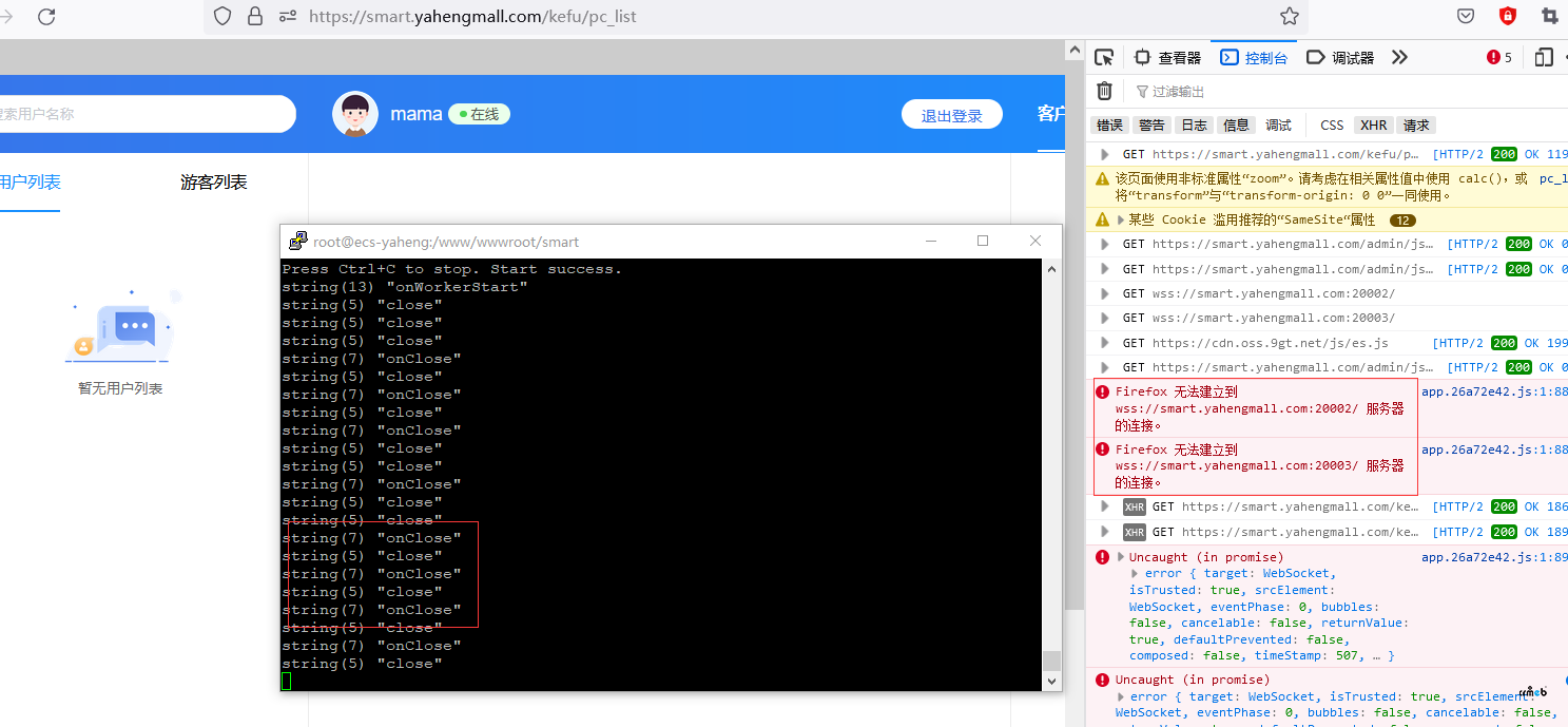 4.2.2 WEBSOCKET无法连接