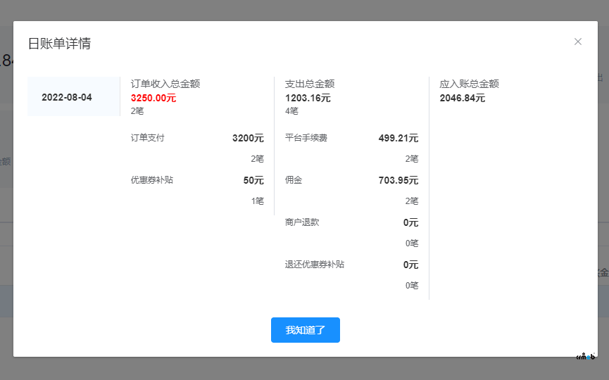 商户-账单中平台优惠券补贴是否应该是收入？