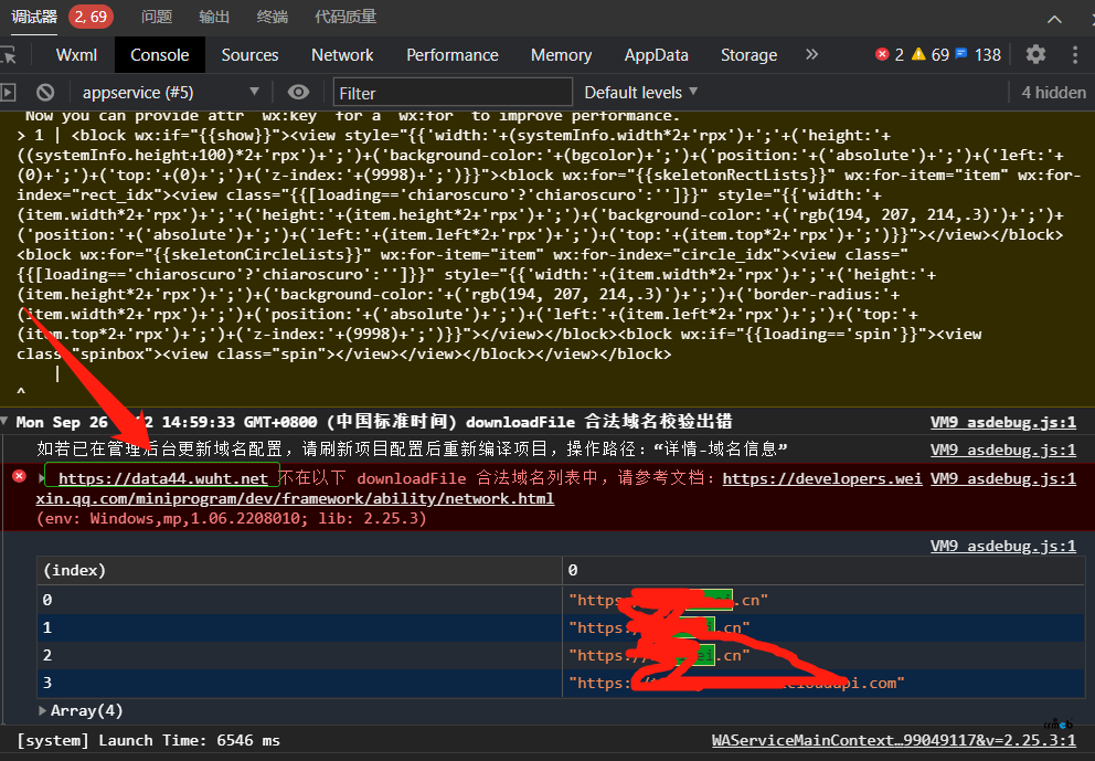 【标准单商户版】小程序前端怎么有未知域名,是不是挂马了,还是有后门